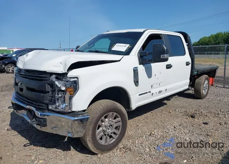 2019 Ford F-250 Xl из США, поврежденный, VIN 1FD7W2BT3KEE14424